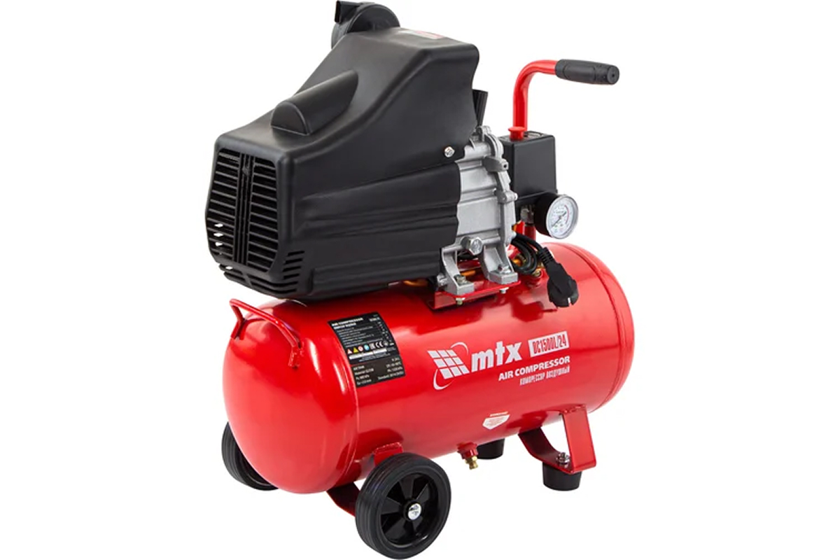 Аренда / Прокат Воздушный компрессор MTX DC1500L/24